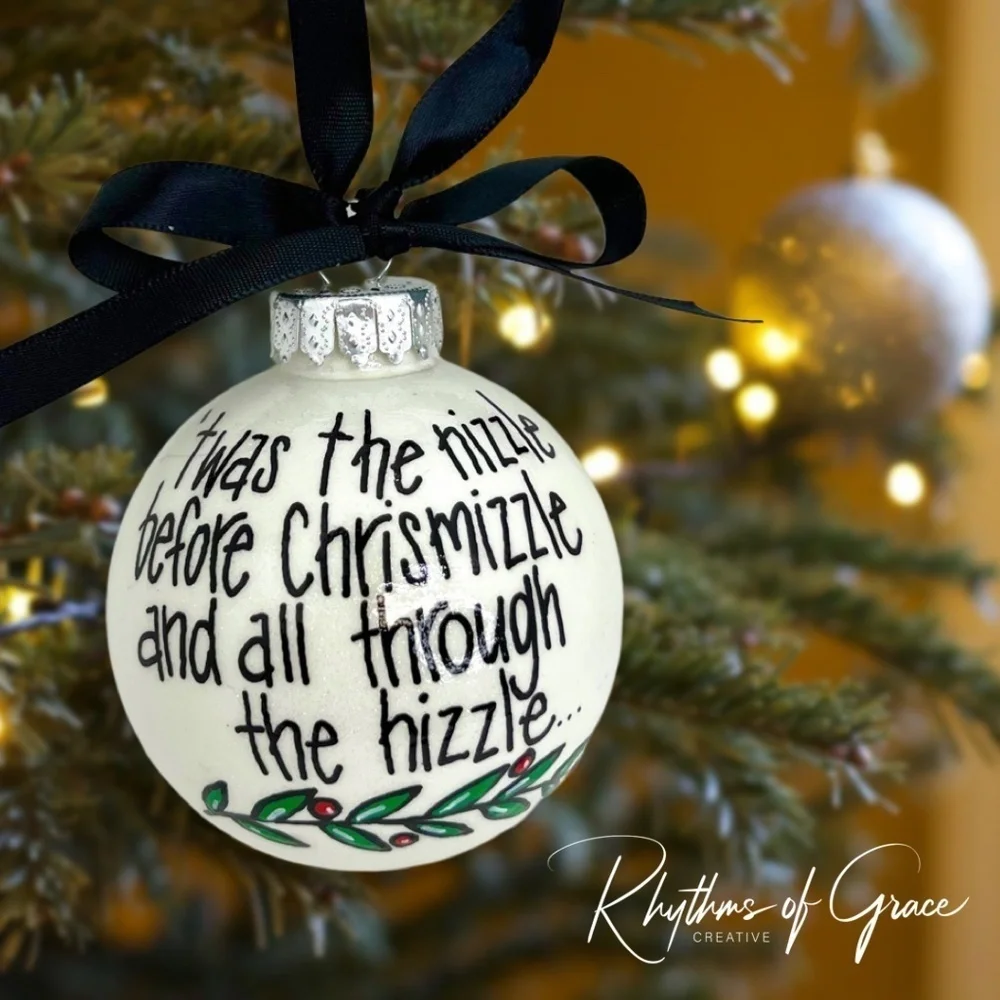 Christmas Ornament: ‘Twas the Night Before Chrismizzle I Handmade & Personalized